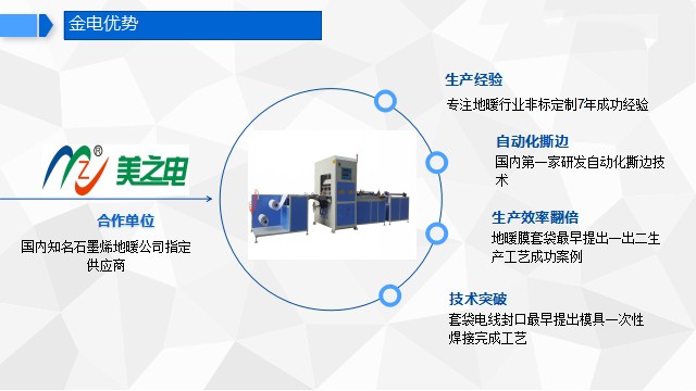 全自動(dòng)石墨烯地暖膜套袋熱合機企業(yè)優(yōu)勢