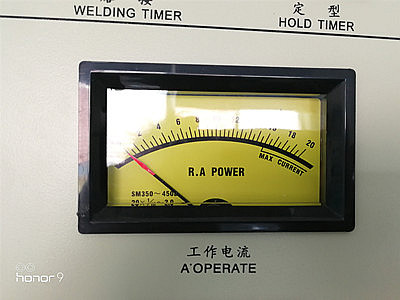 高周波塑膠熔接機電流表